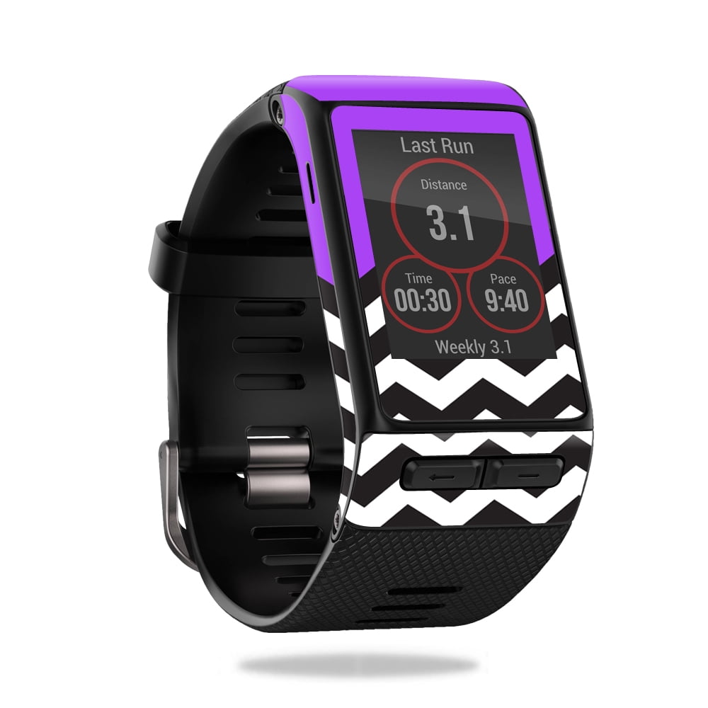 mightyskins protective vinyl skin decal for garmin vivoactive hr wrap