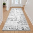thumbnail image 1 of Boho Runner Rug x ft Carpet Runner Modern Hallway Runner Machine Washable Runner Rugs for Hallway Non Slip Beside Bed Bedroom Kitchen Entrance Grey Floor Rug Runner, 1 of 7