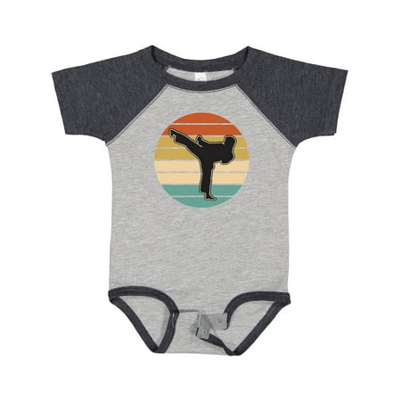 

Inktastic Karate Martial Arts Silhouette Gift Baby Boy or Baby Girl Bodysuit