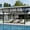 Gray column dark gray curtain, variant on Danolapsi Outdoor Pergola 10 x 10ft Aluminum Pergola, Outdoor Shelter Modern Design with Adjustable Roof Sun Shade Pavilion Grape Trellis Grill Gazebo for Gardens, Patios, Garden Yard, Poolside, Deck