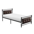 thumbnail image 2 of OakvillePark Lavinia Metal Platform Bed, Twin, Black, 2 of 4