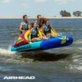 thumbnail image 2 of Airhead Airhead Bandwagon 2+2, 4 Rider Towable Tube, 2 of 2