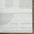 thumbnail image 5 of Hauteloom Atalie Living Room, Bedroom Area Rug - Contemporary - Ivory, White, Light Gray - 5'3" x 7', 5 of 6