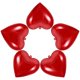 thumbnail image 3 of Party Favors Box for Storage 5Pcs Red Heart Shaped Candy Packaging, 3 of 5