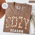thumbnail image 2 of VibeNest Studio Unisex Cozy Season Vintage Floral Fall Autumn Aesthetic Garment-Dyed Graphic Tee, 2 of 8