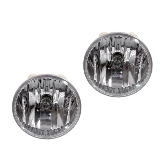 Carlights360 For Ford Escape 2010 2011 2012 Fog Light Assembly Driver And Passenger Side | Pair | CAPA Certified | 2012 Hybrid Model | With Bulbs | Replacement For FO2592231, FO2592231C | AL8Z15200A
