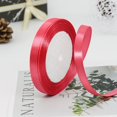 thumbnail image 5 of CSChome Christmas Ribbon Gift Wrapping Ribbon 2 Rolls Elegant DIY Candy Box Ribbon for Wedding Party Decoration, 5 of 5