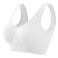 thumbnail image 5 of Women's Sports Bras Seamless Sports Bra Wirefree Yoga Bra With Removable Pads Sports Bras for Women Multicolor L, 5 of 6