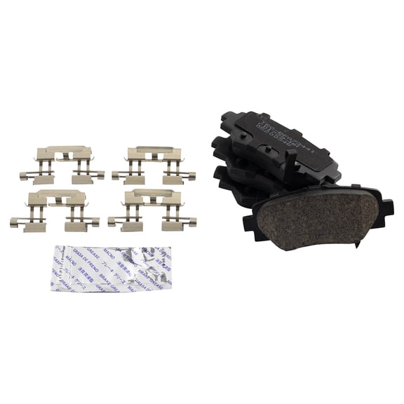 TRQ Premium Posi Ceramic Brake Pad Rear Set for Mazda 3 Brand New BFA73441