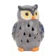 thumbnail image 1 of 1PC Solar Courtyard Garden Light Ceramic Owl LED Retro Light Night Light Decor, 1 of 4
