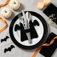thumbnail image 5 of Halloween Ghost Felt Placemat, Non Slip Heat Resistant Dining Table Mat, Washable Reusable Flatware Mat for Kitchen Party Decor, Lazyguy, 5 of 6