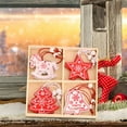 thumbnail image 2 of EUDIDV Holiday Hanging Decor There Are 12 Pieces Of Wooden Cottage Christmas Tree Ornaments, Wooden Christmas Bell Pendants, Christmas Tree Pendants, And Party Ornaments Xmas Decorative Hangings, 2 of 7