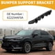 thumbnail image 2 of No.622254AF0A Soporte de Parachoques Frontal Izquierdo Lado del Conductor para Nissan Sentra 2016-2019 1 Pc Negro, 2 of 6