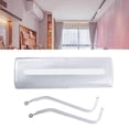 thumbnail image 1 of Wall-Mounted Transparent AC Deflector with Adjustable Airflow, 1 of 5