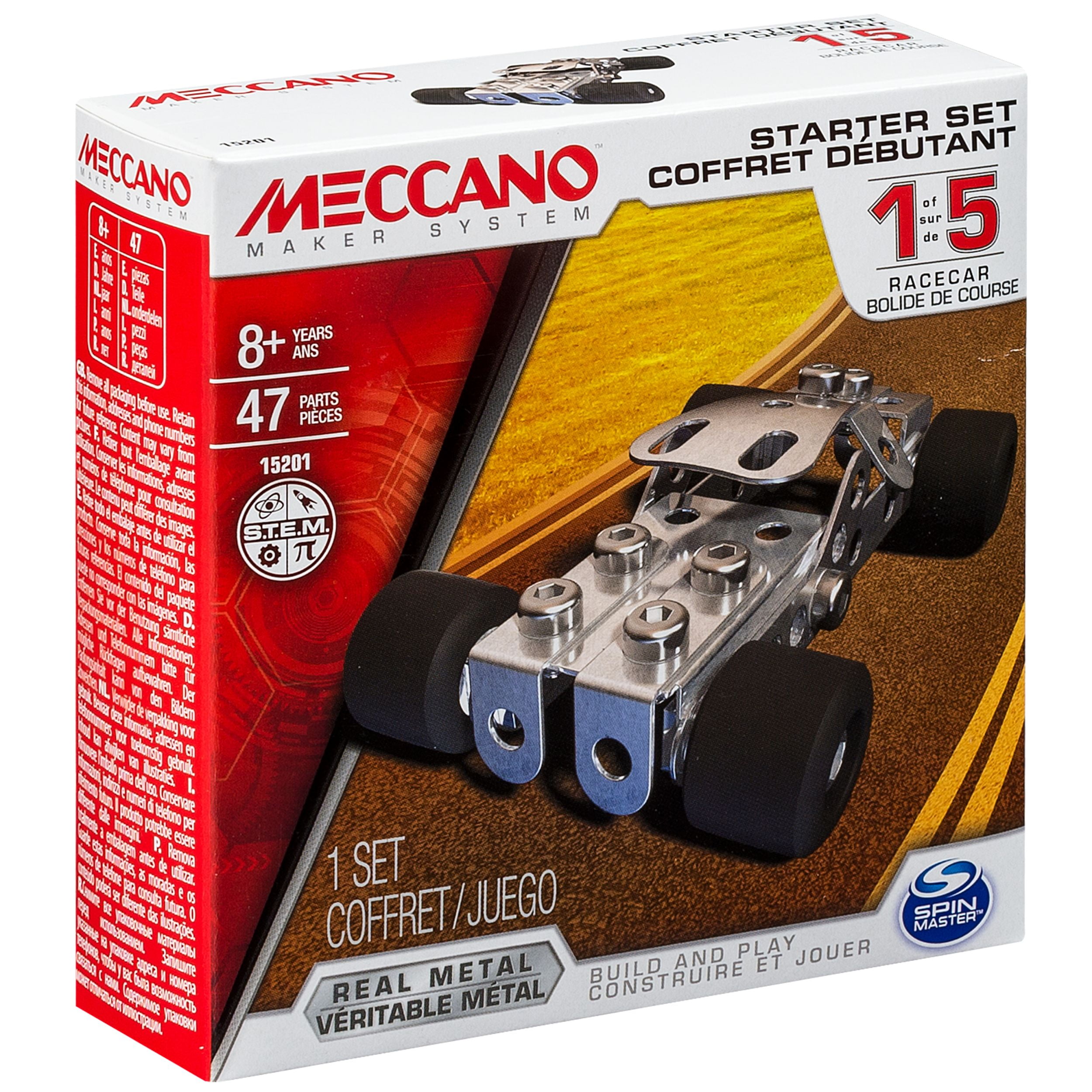 Coffret construction Meccano 15 en 1