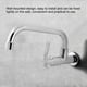 thumbnail image 4 of AUNMAS G1 / 2inch Grifo de Agua fría Montado en la Pared Lavabo de Plata Simple Lavabo Grifo para Cocina casera(2#) Ecomeon  no, 4 of 5