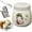 H, variant on Coddled Egg Cups, Egg Coddlers Sets with Lids, Vintage Ceramic Soft Boiled Egg Cooker, 220ml Porcelain Tableware Breakfast Serving, Single or Double Egg Cooking with a Twistable Ceramic Lid (A, 1Pcs)