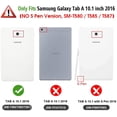 thumbnail image 3 of Fintie Keyboard Case for Samsung Galaxy Tab A 10.1 SM-T580 2016 Release Tablet - PU Leather Slim Stand Cover w/ Removable Keyboard, 3 of 6