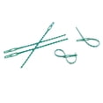 thumbnail image 1 of LEEYNEER 100 Pcs Extension Cord with Multiple Outlets Tape Power Wire Ties Plant, 1 of 8