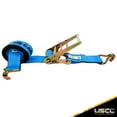 thumbnail image 2 of 4" x 50' Blue Ratchet Strap w/ Wire Hooks, 2 of 7