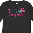 thumbnail image 4 of Inktastic Little Miss Sassy Pants, Sassy, Sassy Girl, Hearts Girls Long Sleeve Toddler T-Shirt, 4 of 5
