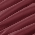thumbnail image 2 of Elegant Comfort 4-Piece Microfiber Bed Sheet Set, California King, Burgundy - Deep Pocket, 2 of 10