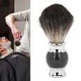thumbnail image 3 of Pincel de Crema de Afeitar, Hombres de Afeitar Cepillo para el Cabello Limpieza de Cabello de Afeitar Cepillo de Crema de Afeitar Barba de Barba Pincel de Afeitar Para El, 3 of 7