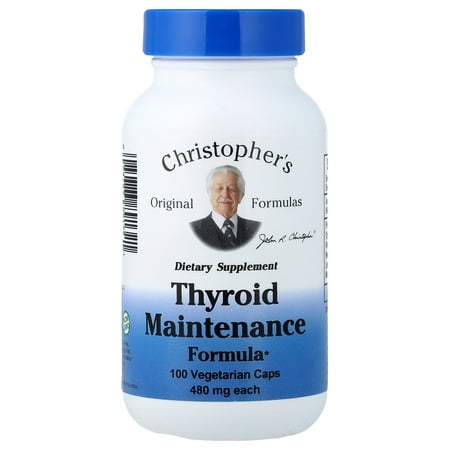 Thyroid Maintenance Formula, 475 mg, 100 Veggie Caps