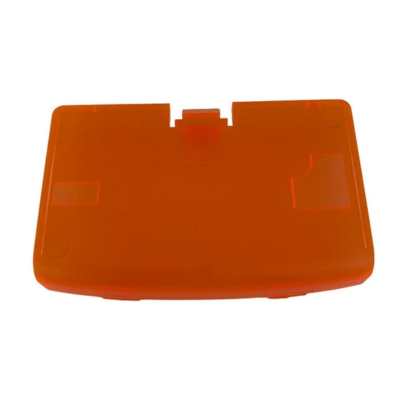 Clear Orange Battery Cover Game Boy Advance for Nintendo GBA Replacement Door