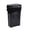 Black, variant on Tall trash can with rotating lid, 23 gallons, space-saving slim design, easy to remove trash bags, with handle for easy carrying, suitable for indoor/outdoor use, plastic, black, 1 piece.
