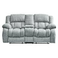 thumbnail image 2 of U250 GREY RECLINING SOFA/CONSOLE RECLINING LOVESEAT, 2 of 2