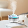 thumbnail image 4 of Difusor Volcano, difusor de aceites esenciales, humidificador Volcano de 2 l con modo de llama y niebla Volcano, temporizador, apagado automático, difusores de llama para el dormitorio del hogar, 4 of 5