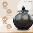 thumbnail image 2 of Tetera Cazzenie con Infusor de Acero para Té y Tisana 750 ml Negro, 2 of 8