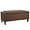 Brown, variant on XiHuaZhaoChen 36" Ottoman with Storage, Storage Ottoman Bench with Lift Top and Rubberwood Legs, Linen Upholstered Entryway Bench with Seating for Living Room, Bedroom, Holds up to 330 lb, Dark Blue
