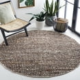 thumbnail image 2 of SAFAVIEH Natura Greg Geometric Area Rug, Black/Ivory, 6' x 6' Round, 2 of 8