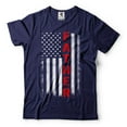 thumbnail image 3 of Mens Father Patriotic Shirt USA Flag Patriotic Tee Father's Day Patriotic Shirt American Dad Shirt, 3 of 6