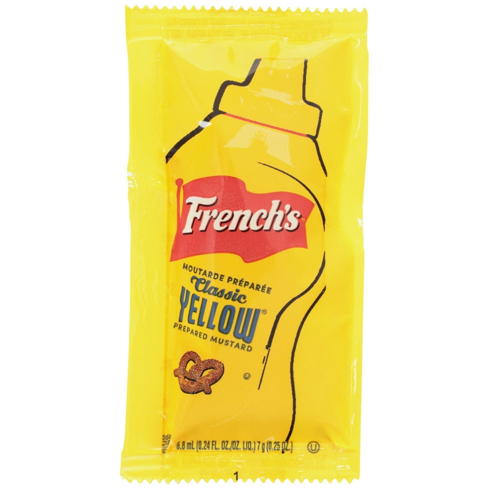 French's® Classic Yellow® Mustard Single Serve Packets 5000.25 oz