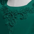 thumbnail image 5 of CPNG Girls' Elegant Sleeveless Lace & Tulle Flower Girl Dress with Embellished Bodice & Ruffled Skirt – Perfect for Weddings, Birthday Parties, and Special Occasions, 5 of 9