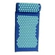 thumbnail image 2 of Juego de Colchoneta Y Almohada de Acupresión de Yoga - Colchoneta de Acupuntura de Extra Larga - Músculos Naturales de La Espalda, El Cuello Y , Azul Macarena Almohadilla de acupresión, 2 of 7