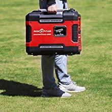 Rockpals 2000 Watts Portable Generator With 9 Hours Run time, CARB Complaint With Eco-Mode Generator For Emergency /Home /