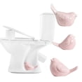 thumbnail image 2 of HomeLife Toilet Bolt Cover Exquisite Bird Shape Ceramic Toilet Bolt Replacement Lid for Bathroom Home Decoration, 2 of 13