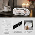 thumbnail image 3 of Funny Sleeping Mask for Coffee Lover by Silly Obsessions, Fun Coffee Gift for Mom, Dad, Husband, Wife,Coworker and Best Friend. Coffee Sleep Mask for Student, Teacher, Night Shift Doctor and Nurse., 3 of 7