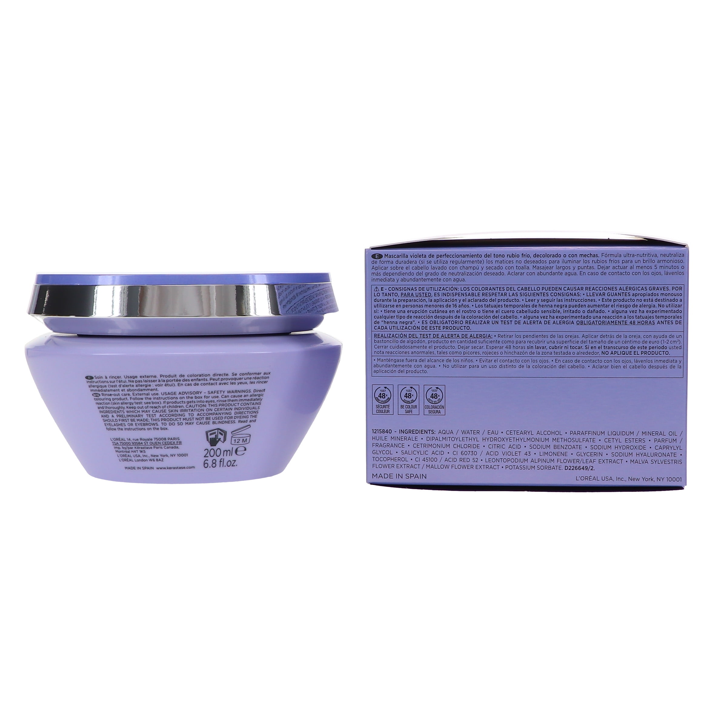Kerastase Blond Absolu Hair Masque Ultra-Violet 6.8 Oz
