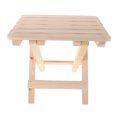 thumbnail image 1 of OULII Stool Wood Portable Seating Stool Beige Rectangular For Gatherings 1Pcs, 1 of 6