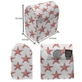 thumbnail image 4 of Abstract Art Stand Mixer Cover, Starfish Marine Magic Ocean Creatures Exotic Deep Sea Beach, Kitchen Appliance Organizer Bag Cover with Pockets, 5 Quarts, Dark Coral and Pale Peach, by Ambesonne, 4 of 4