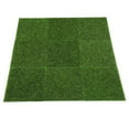 thumbnail image 3 of Leinggg Artificial Grass - 10 PCS Artificial Grass Mat Turf Lawn Garden Micro Landscape Ornament Home Decor, 3 of 8