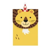 Way to Celebrate! Multicolor DIY Paper Jungle Animals Party Favor Bags, 3ct