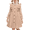 Beige, variant on Arshiner Toddler Fall Winter Sweater Dress Ruffle Long Sleeve Ribbed Knit Button Down Casual Dresses with Pockets