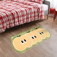 thumbnail image 1 of Cartoon Pattern Bedroom Bedside Carpet Flat Replacement Flocking Bedside Carpet Living Room Sofa Coffee Table Long Blanket, 1 of 4