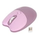thumbnail image 1 of Ratón inalámbrico de 2,4 GHz con receptor USB silencioso y 3 niveles de DPI para ordenador portátil M3, color morado, 1 of 14